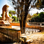 Sur le Mont Palatin à Rome