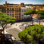 La Piazza d'Aracoeli depuis le monument à Victor-Emmanuel II à Rome