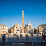 Fontana Dei Leoni à la Piazza del Popolo