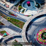 Rond-point Mingzhu, Shanghaï, Chine