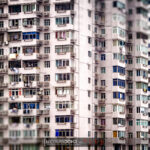 Barres d'immeubles, Shanghaï, Chine