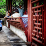 Dans un parc, Shanghaï, Chine