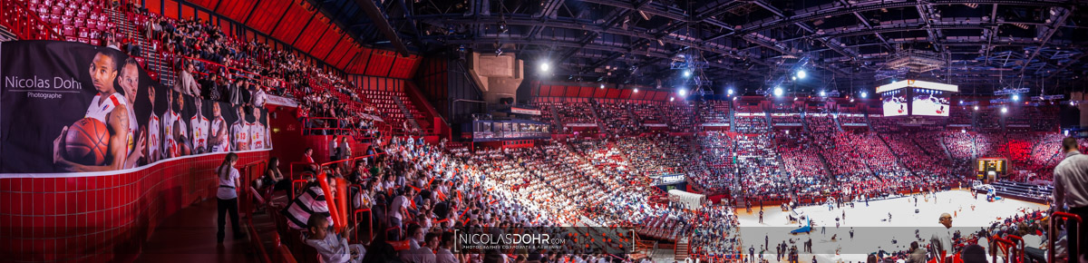 Palais Omnisport de Paris-Bercy lors de la finale de PRO A de 2011