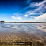 Dans la baie du Mont Saint-Michel