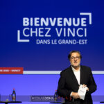 Sur la scène d'un congrès Vinci à Nancy