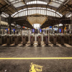 Quais de la gare de l'Est à Paris